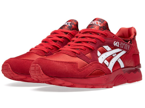 Asics Gel Lyte 5 красные с белым (40-45)