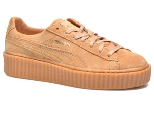 Кроссовки Puma by Rihanna Creeper женские бежевые - фото справа