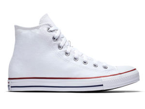 Высокие кеды Converse Chuck Taylor All Star белые - фото справа