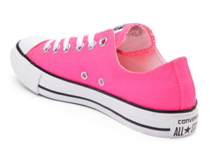 Кеды Converse Chuck Taylor All Star розовые женские - фото сзади