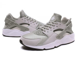 Кроссовки Nike Air Huarache Run Wolf серые мужские - общее фото