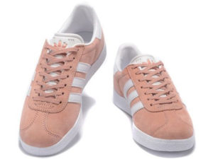 Adidas Gazelle розовые с белым