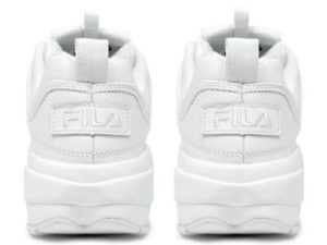 Fila Disruptor 2 All White кожаные