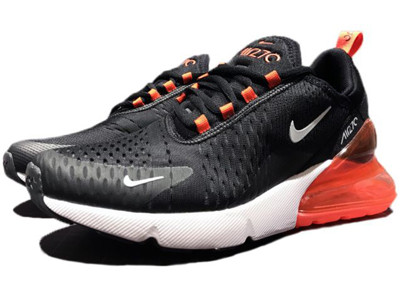 Nike air max on sale 270 black white orange