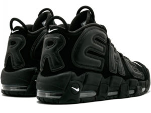 Nike Air More Uptempo X Supreme черные