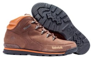 Ботинки Timberland Euro Sprint 2 Brown нубук с мехом коричневые 41-46