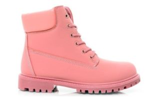 Ботинки Timberland Classic Pink розовые с мехом 35-40