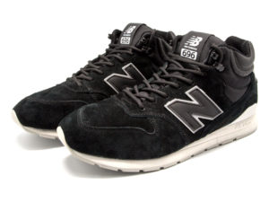 Кроссовки New Balance 696 замшевые черные (40-45)