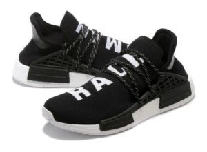 Adidas NMD Human Race черные с белым