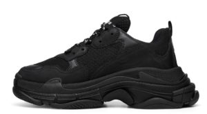 Balenciaga Triple S black черные женские мужские (35-44)