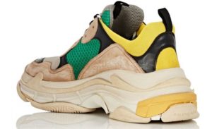 Balenciaga Triple S beige/Green/Yellow женские мужские (35-44)