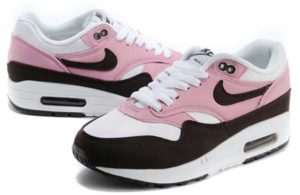 Nike Air Max 87 розовые с коричневым 35-40