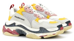 Balenciaga Triple S Cream/Yellow/Red женские (35-40)