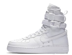 Кроссовки Nike Air Force 1 SF white белые (35-45)