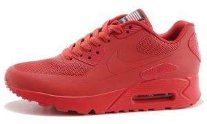 Nike Air Max 90 Hyperfuse красные (35-45)