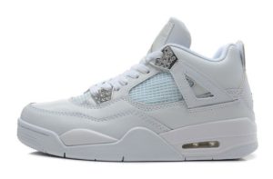 Nike Air Jordan 4 белые (40-46)