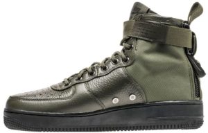 Кроссовки Nike Air Force 1 SF Mid green зеленые (40-45)