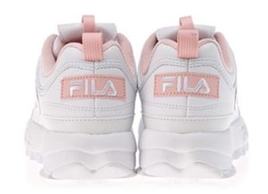 Fila Disruptor 2 white pink бело-розовые (35-39)