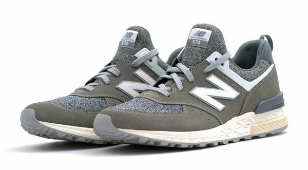 New Balance 574 замша серые (41-44)