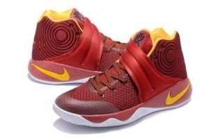 Nike Kyrie 2 red yellow красные с желтым (40-45)