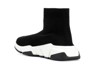 Balenciaga Speed Trainer Black/White черно-белые женские мужские (35-45)