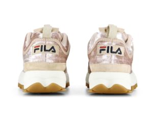 Fila Disruptor 2 золотые вельвет (35-39)