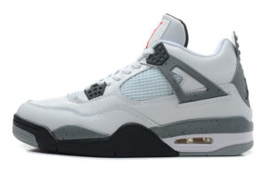 Nike Air Jordan 4 белые с серым (40-45)