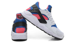 Nike Air Huarache белые с оранжевым (36-40)