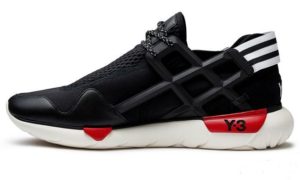 Adidas Y-3 Qasa Racer черные с красным