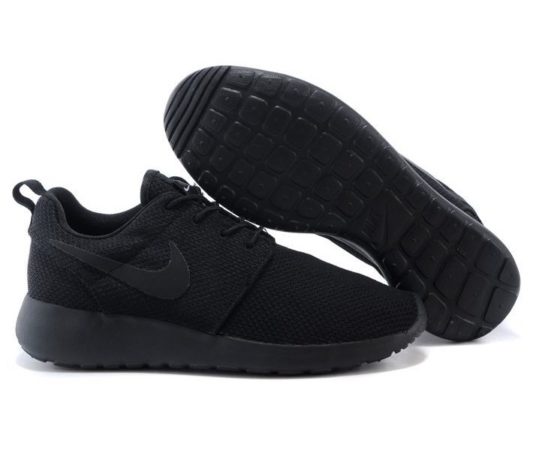 Nike Roshe Run черные (40-45)