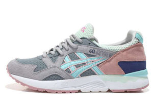 Asics Gel Lyte 5 серые с бирюзовым (35-40)