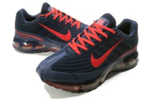 Nike Air Max 360 синие с красным (40-45)