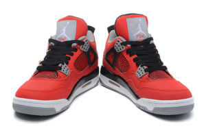 Nike Air Jordan 4 красные (40-46)