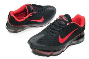 Nike Air Max 360 черные с красным (40-45)