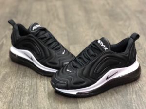 Nike Air Max 720 Black/White черно-белые (35-44)