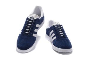 Adidas Gazelle темно-синие с белым (35-44)