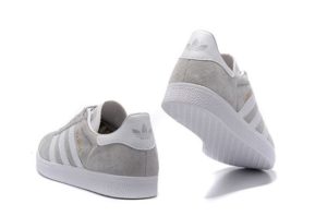 Adidas Gazelle серые с белым (35-44)