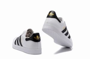 Adidas Gazelle Leather белые с черным (40-44)