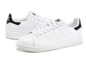 Adidas Stan Smith белые с синим (40-44)