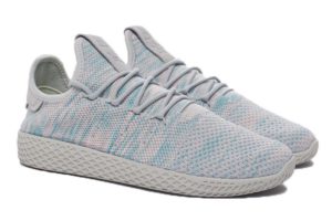 Adidas x Pharrell Williams Tennis Hu сине-розовые с серым (35-39)