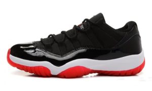 Nike Air Jordan 11 Retro черные с красным (40-45)