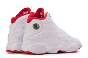 Air Jordan 13 Retro белые с красным (40-45)