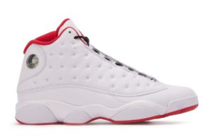 Air Jordan 13 Retro белые с красным (40-45)