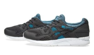 Asics Gel Lyte 5 черным с голубом (40-44)