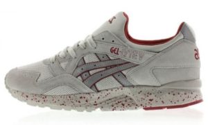 Asics Gel Lyte 5 серые с красным (35-44)