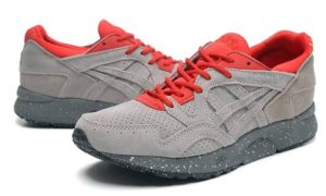 Asics Gel Lyte 5 серые с красным (39-44)