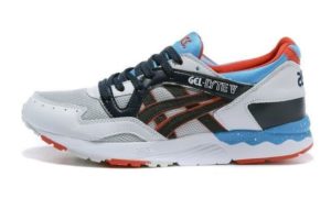 Asics Gel Lyte 5 белые с оранжевым (40-44)