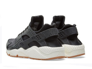 Nike Air Huarache Run Premium черные женские (35-40)