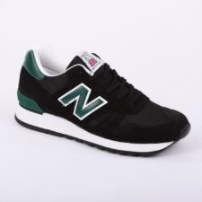 NEW BALANCE 670 ЗАМША-СЕТКА черные с зеленым (40-44)