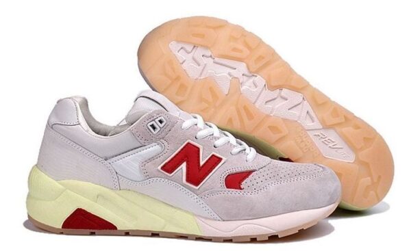 New Balance 580 серые с красным (35-39)